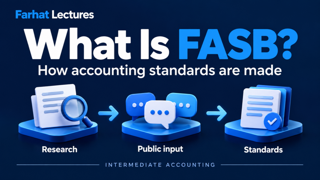 What is FASB? Research, public input, and accounting standards — Farhat Lectures
